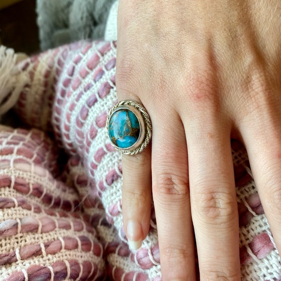 Turquoise Pinky Ring - Picture 3 of 4